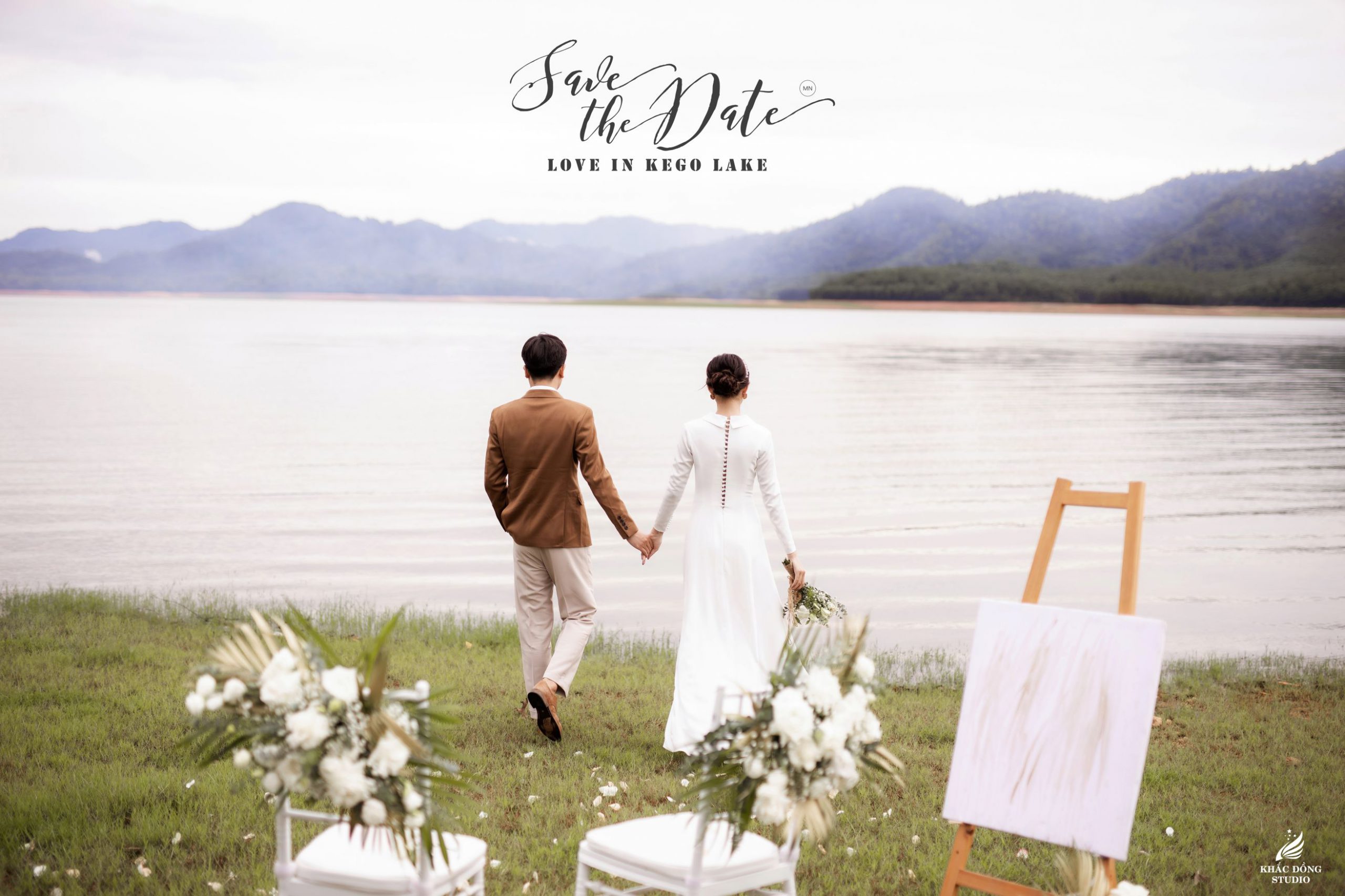 Album ảnh cưới hồ kẽ gỗ